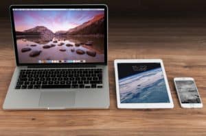 ordinateur, équipement, ios, macos
